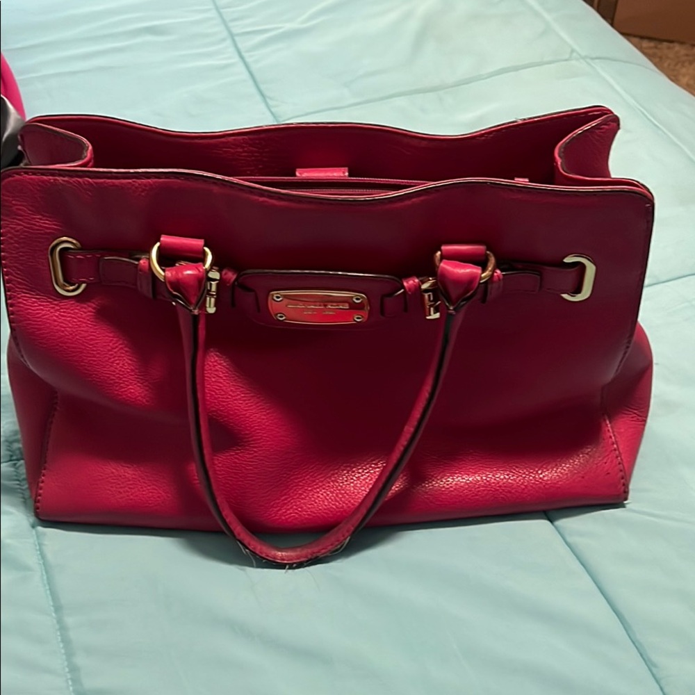 Michael Kors Vibrant Pink Tote Bag